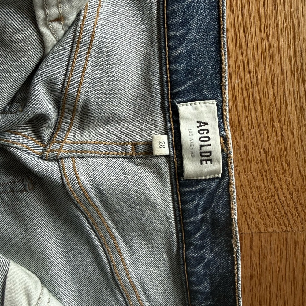 Agolde Riley Women’s Blue Jeans